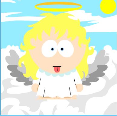 una ange......